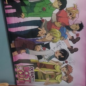 Ouran HIGH school wall scroll